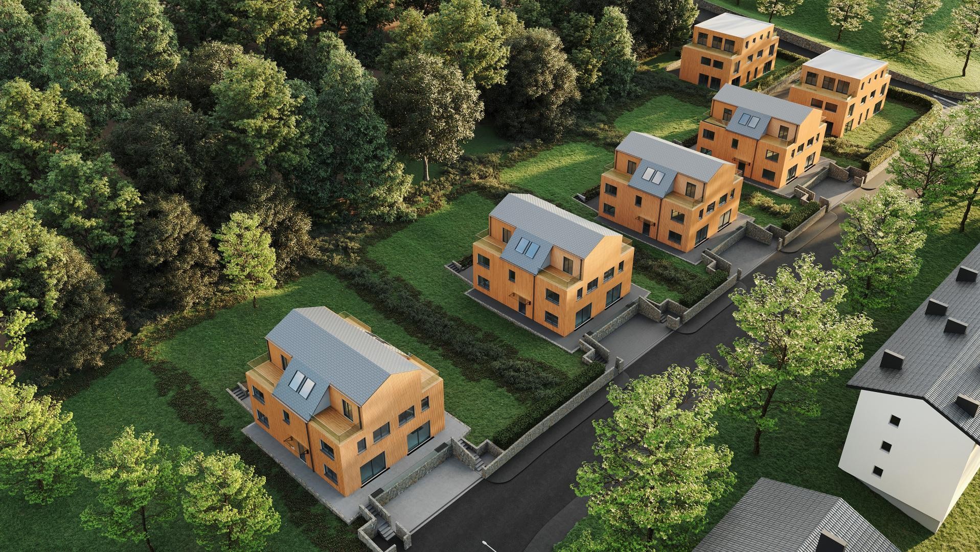 Thomas Immobilien- Grundstück mit Baugenehmigung für Doppelhäuser